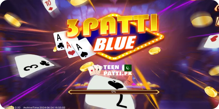 Teen Patti Blue App in Pakistan