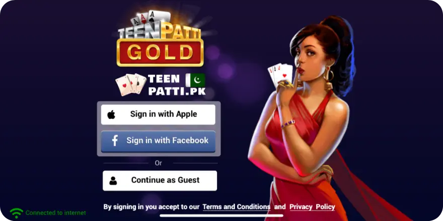 Teen Patti Gold App in Pakistan