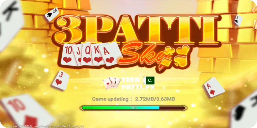 Teen Patti Sky App in Pakistan