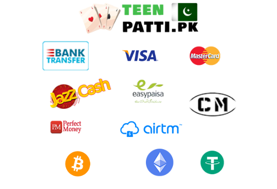 Payment Methods in Pakistan Teen Patti Games