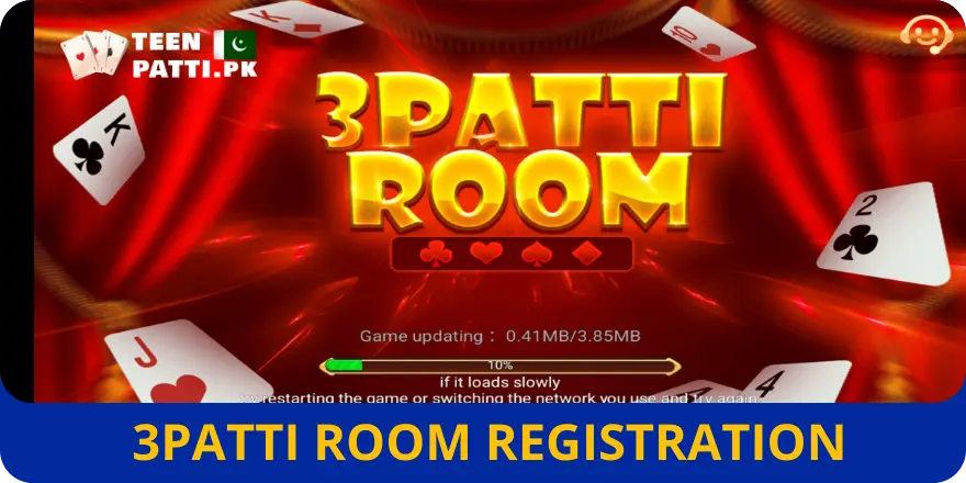 Registration in Teen Patti Room APK